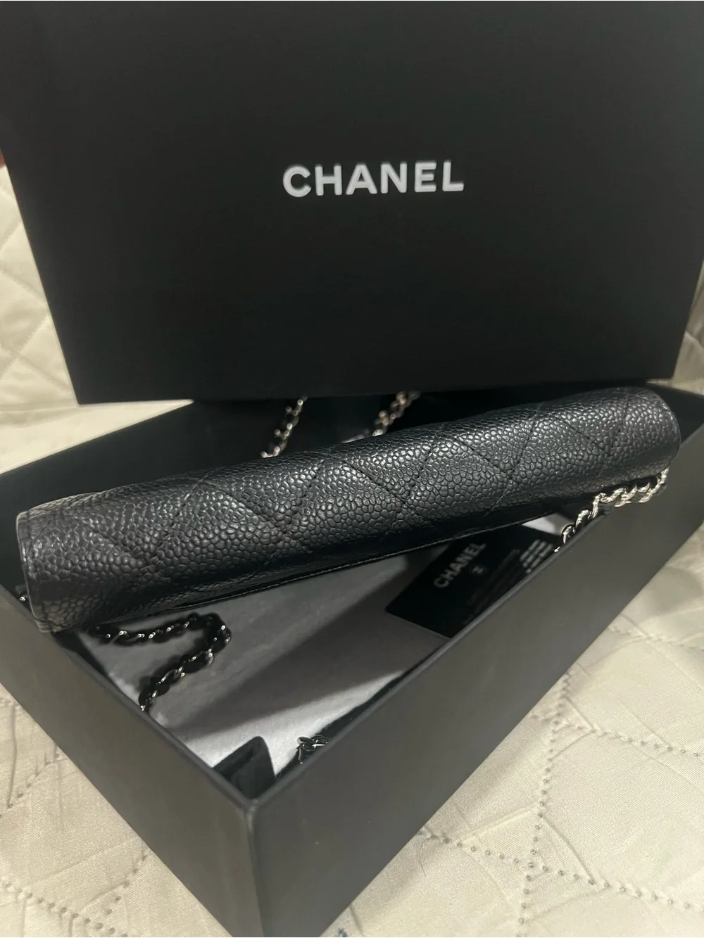 Chanel Classic Caviar WOC Crossbody